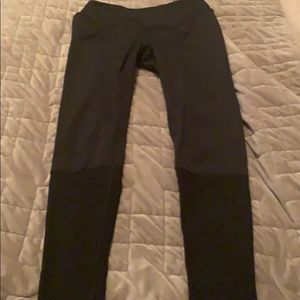 Splits59 full length black mesh workout leggings